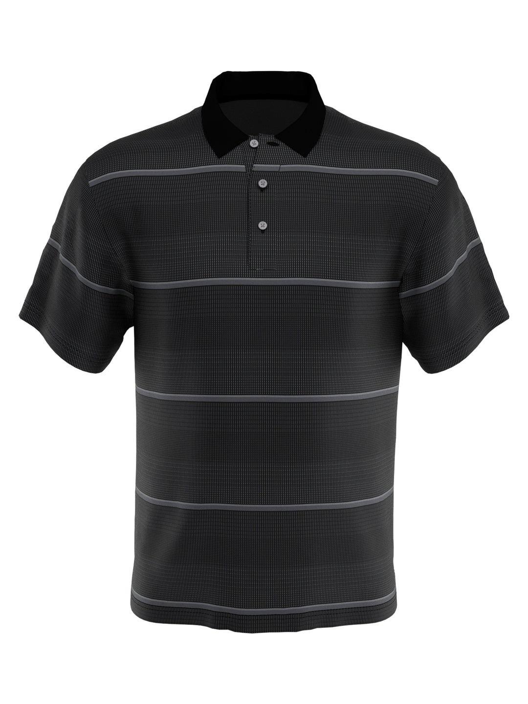 Big & Tall Large Scale Jacquard Golf Polo