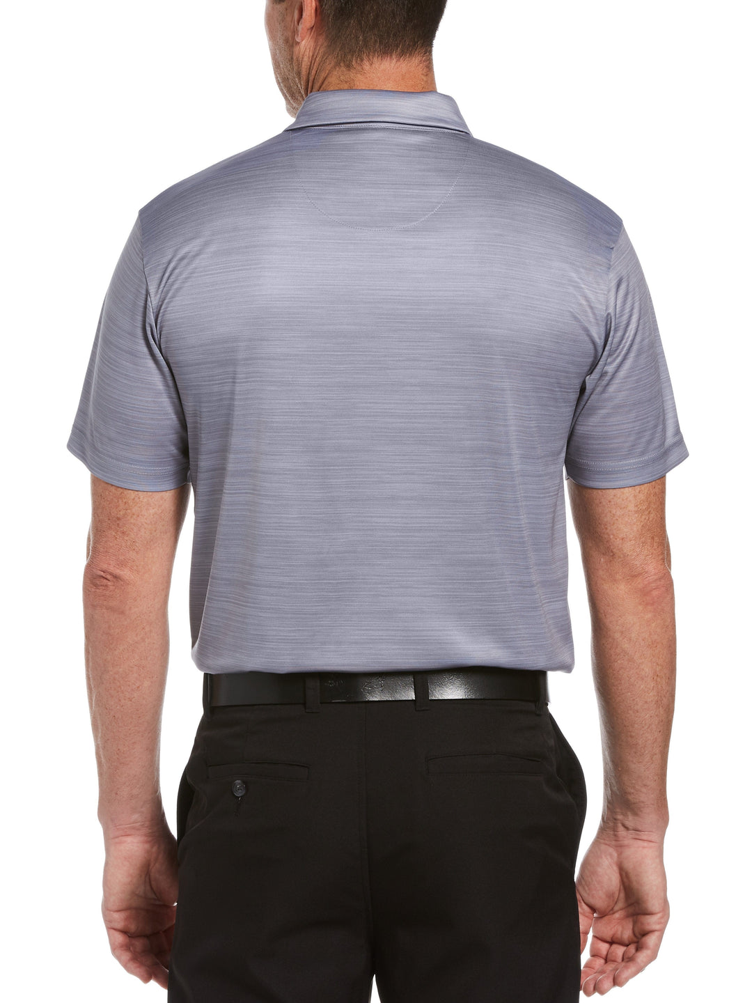 Big & Tall Textured Print Golf Polo