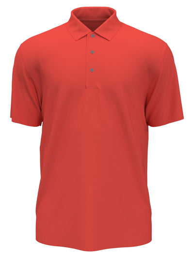 AirFlux™ Solid Mesh Golf Polo (Firelight) 