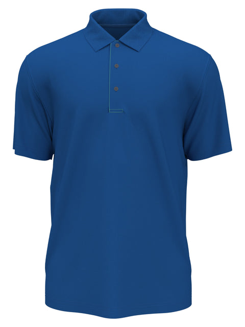 AirFlux™ Solid Mesh Golf Polo (Turkish Sea) 