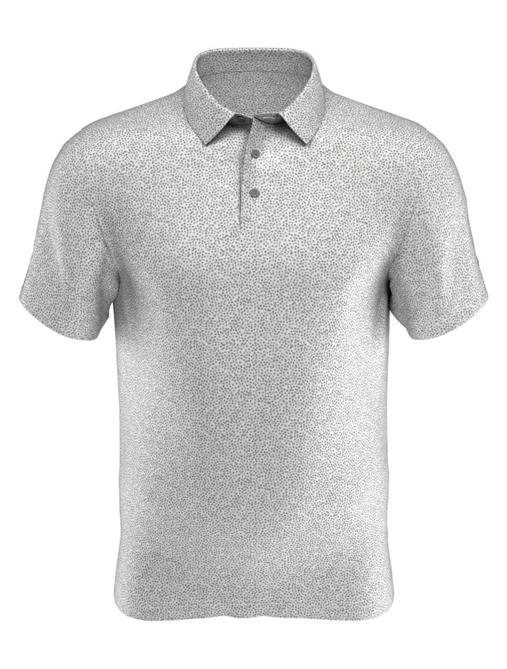 Boys Allover Textured Print Golf Polo