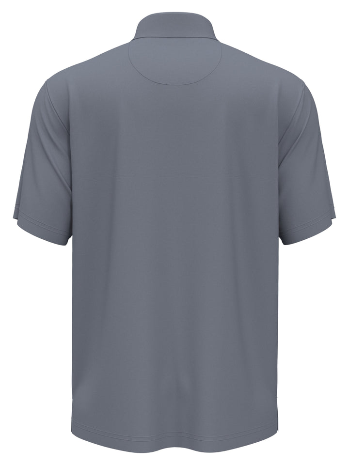 Boys Amplified Space Dye Golf Polo