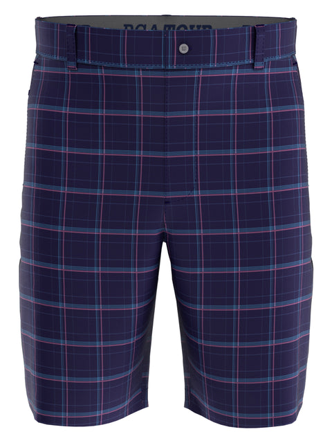 Boy's Roadmap Plaid Golf Short