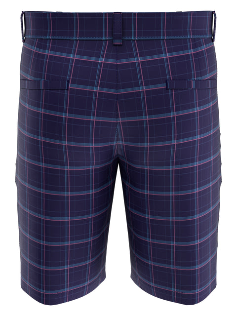 Boy's Roadmap Plaid Golf Short