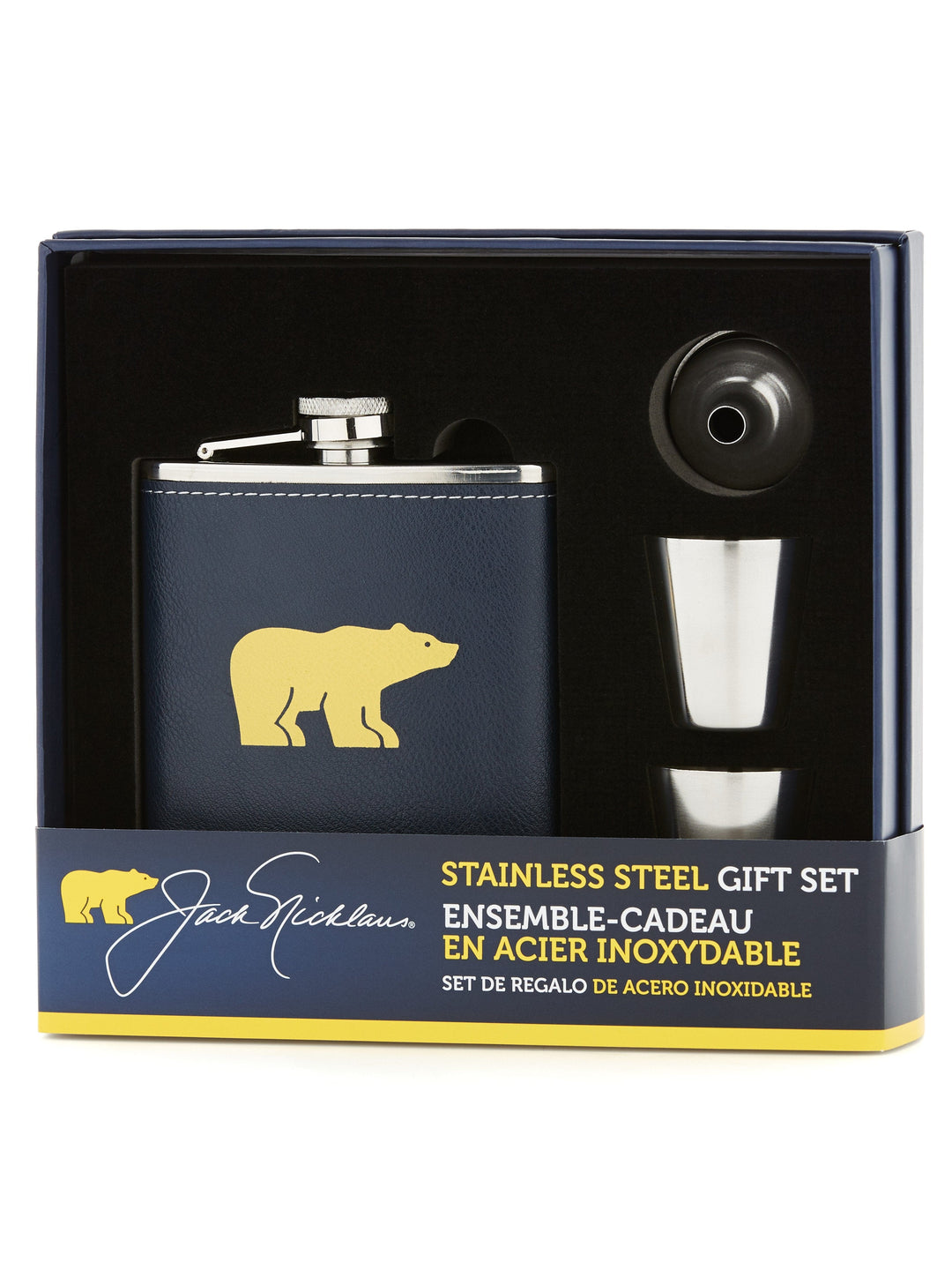 Flask and Shot Gift Set