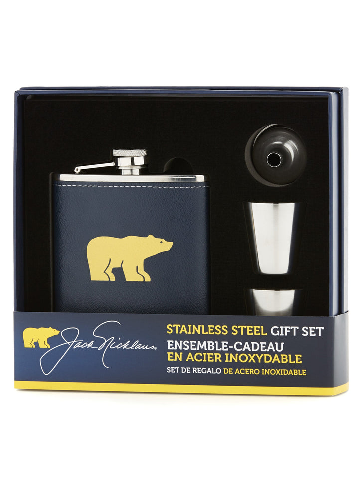 Flask and Shot Gift Set