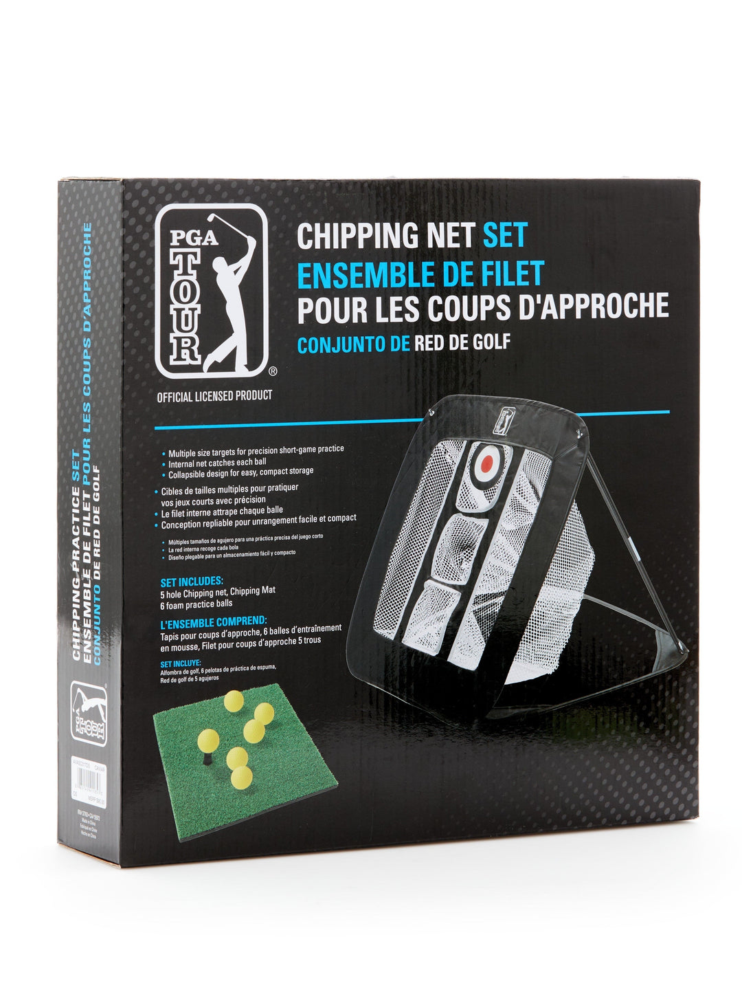 Golf Chipping Net Set (Caviar) 