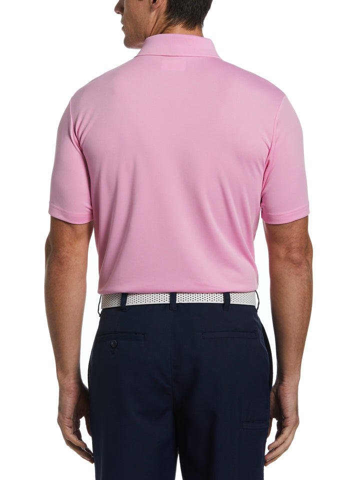 Airflux Solid Mesh Golf Polo (Bonbon) 