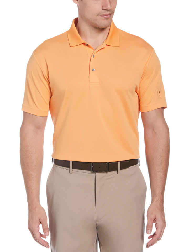 AirFlux™ Solid Golf Polo (Papaya) 