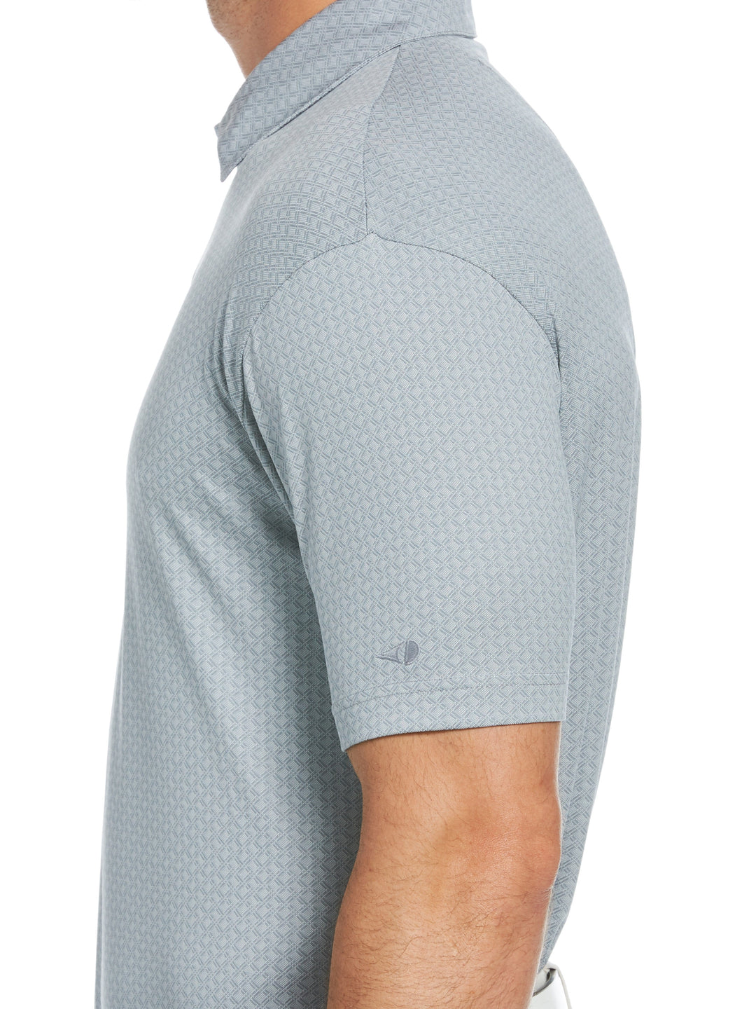 Men's All Over Geo Jacquard Polo