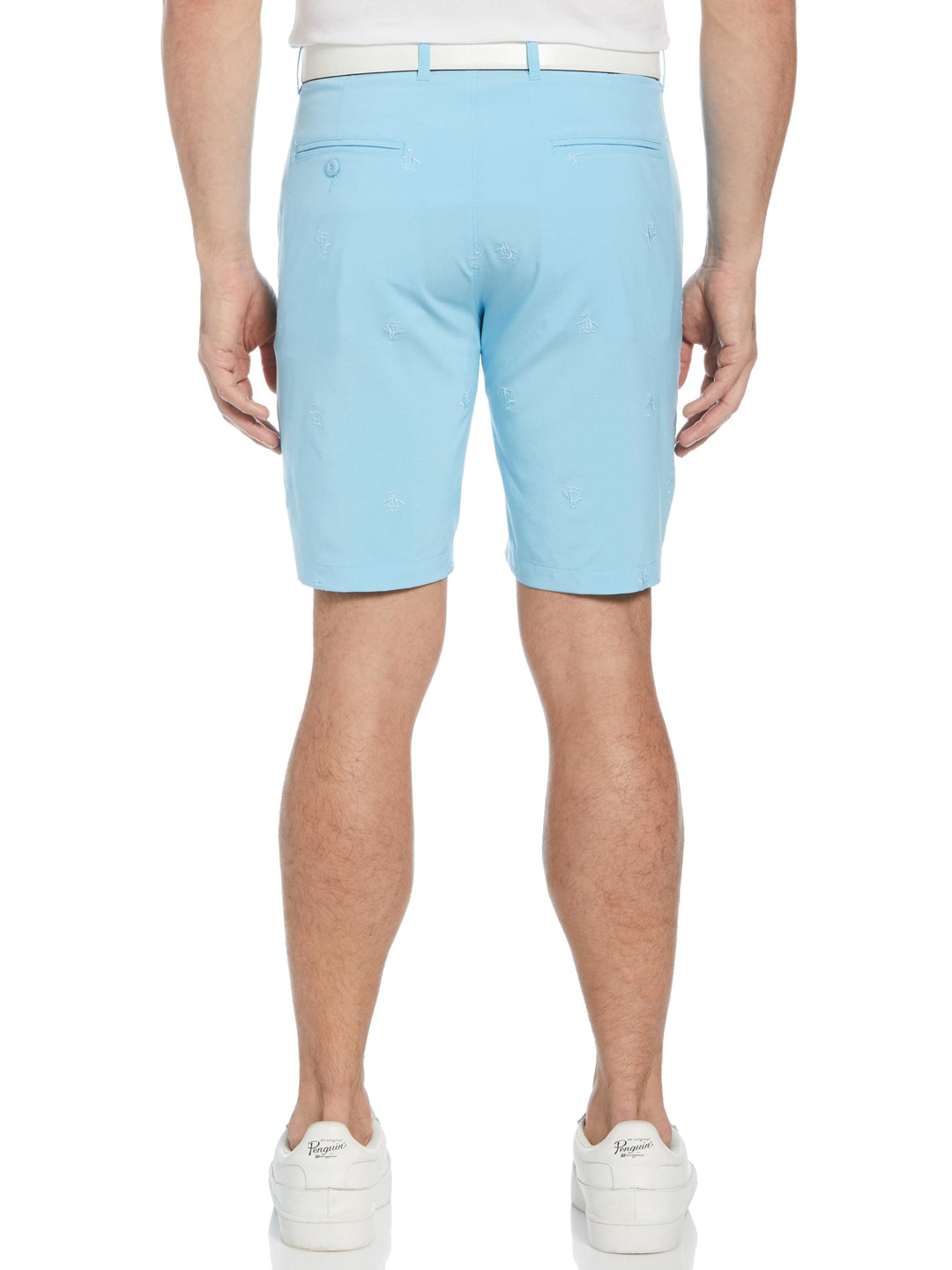 Men's Allover Embroidered Pete 9" Golf Short