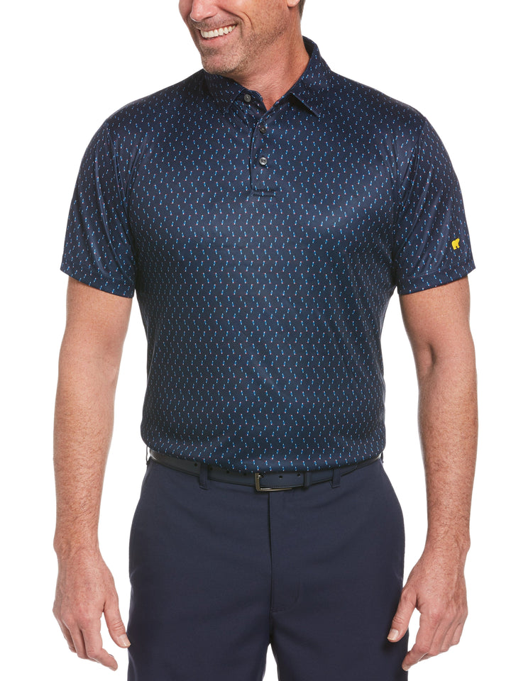 Men's Allover Toucan Print Golf Polo