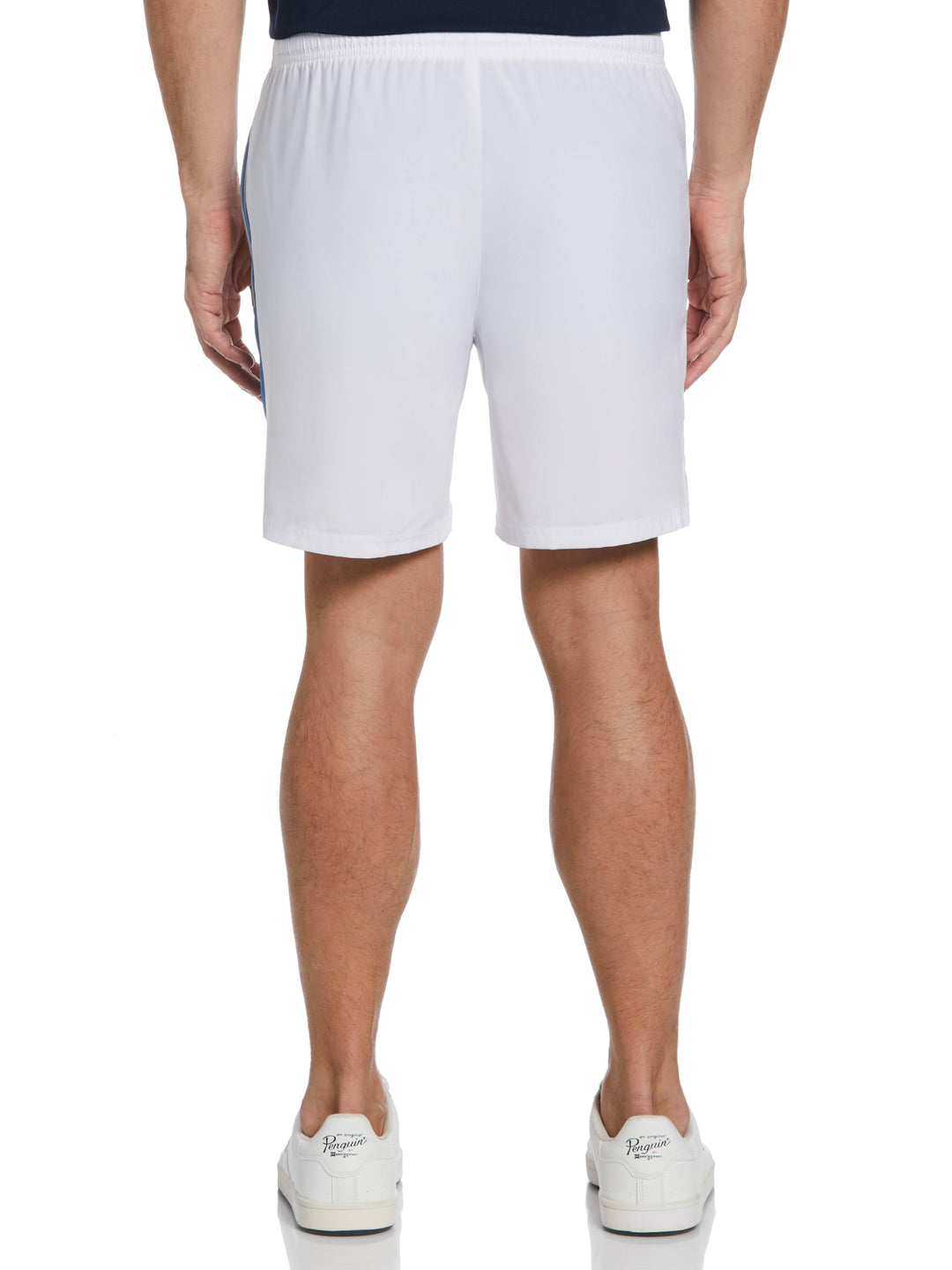 Men's Asymetric Print Performance 7" Tennis Short