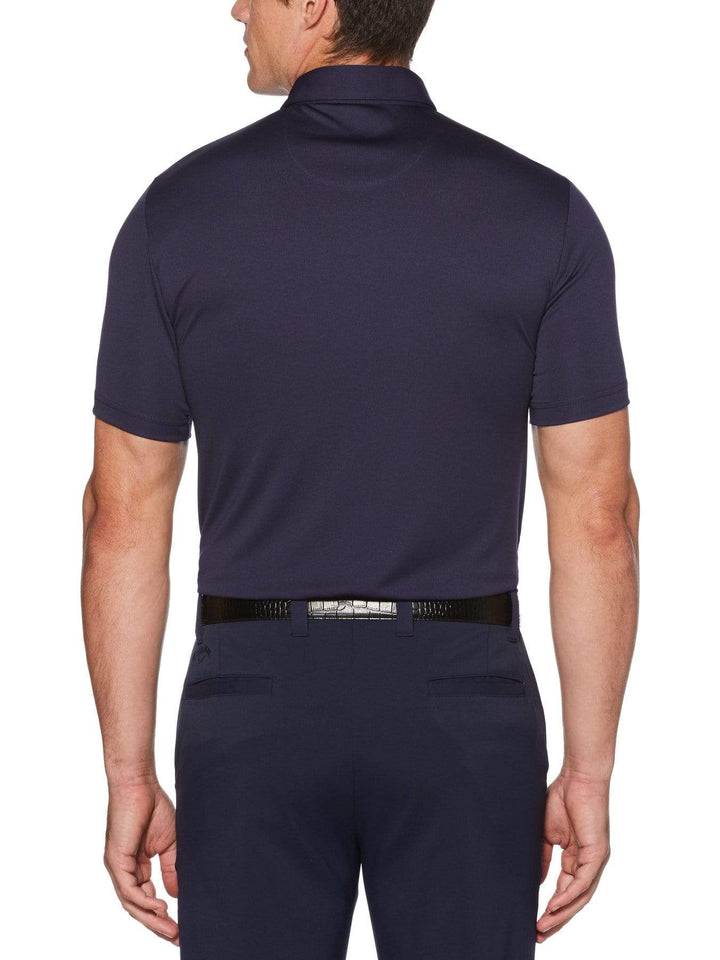 Men's Asymmetrical Heritage Short Sleeve Polo