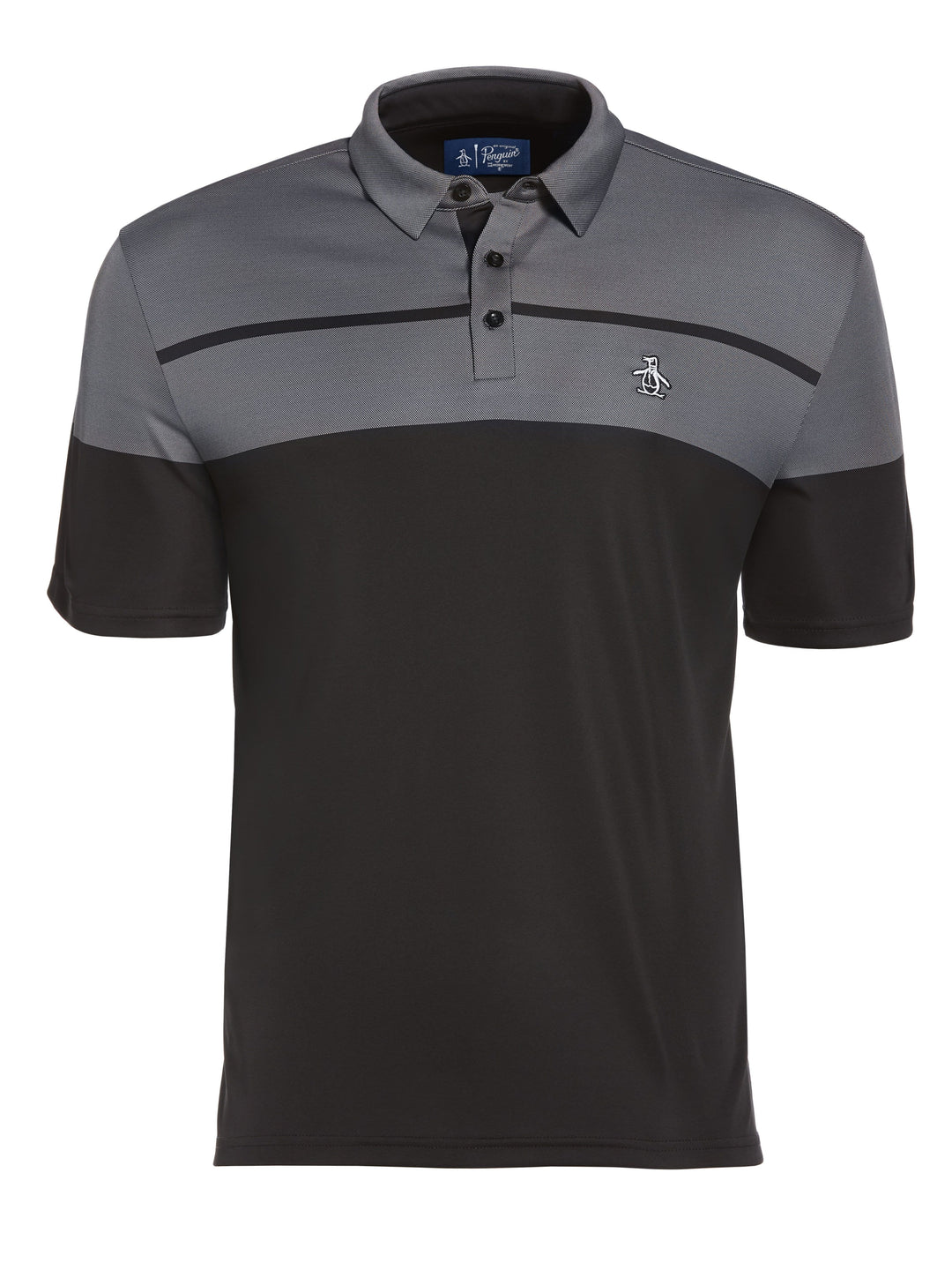 Men's Birdseye Block Golf Polo