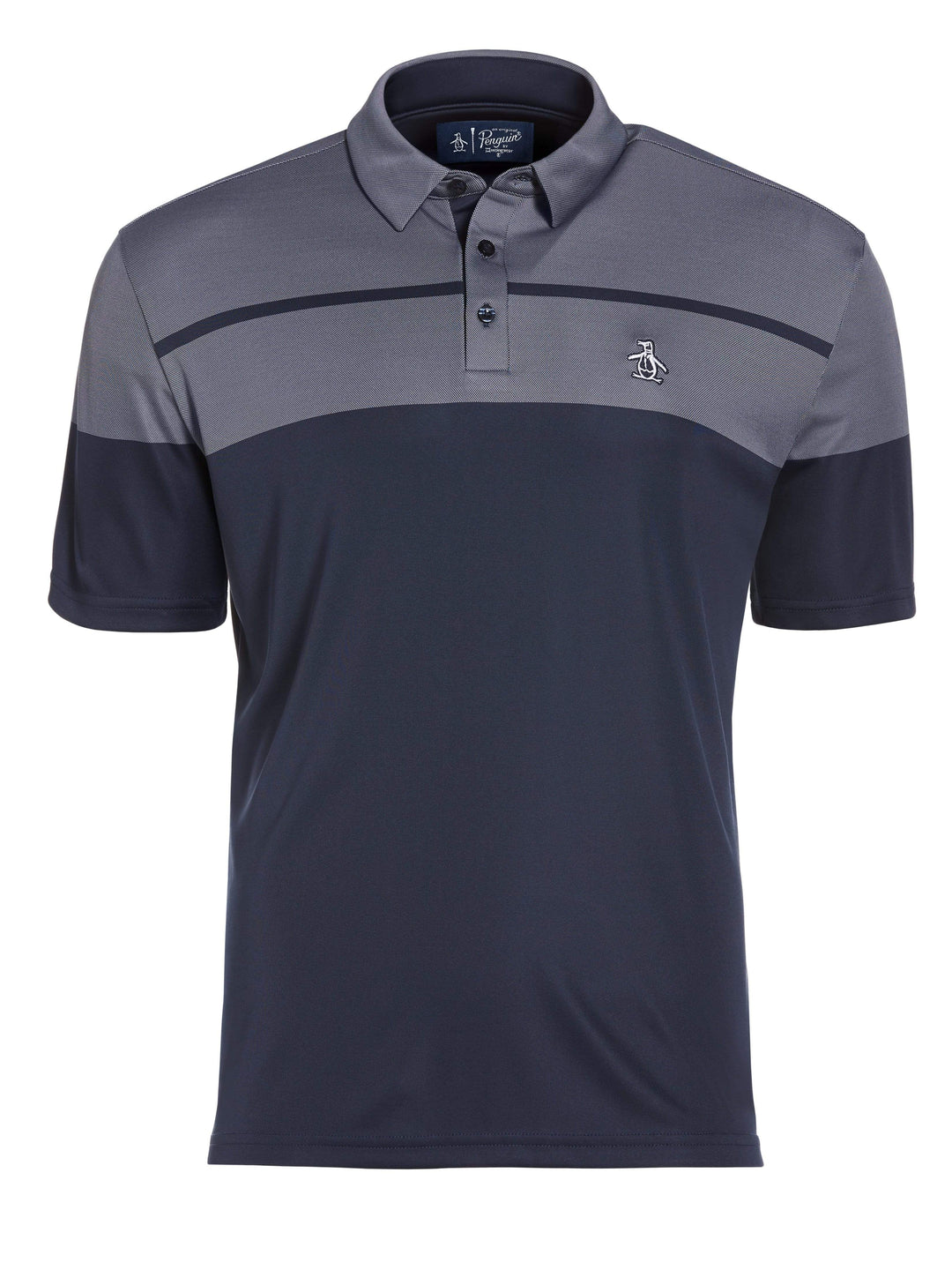 Men's Birdseye Block Golf Polo
