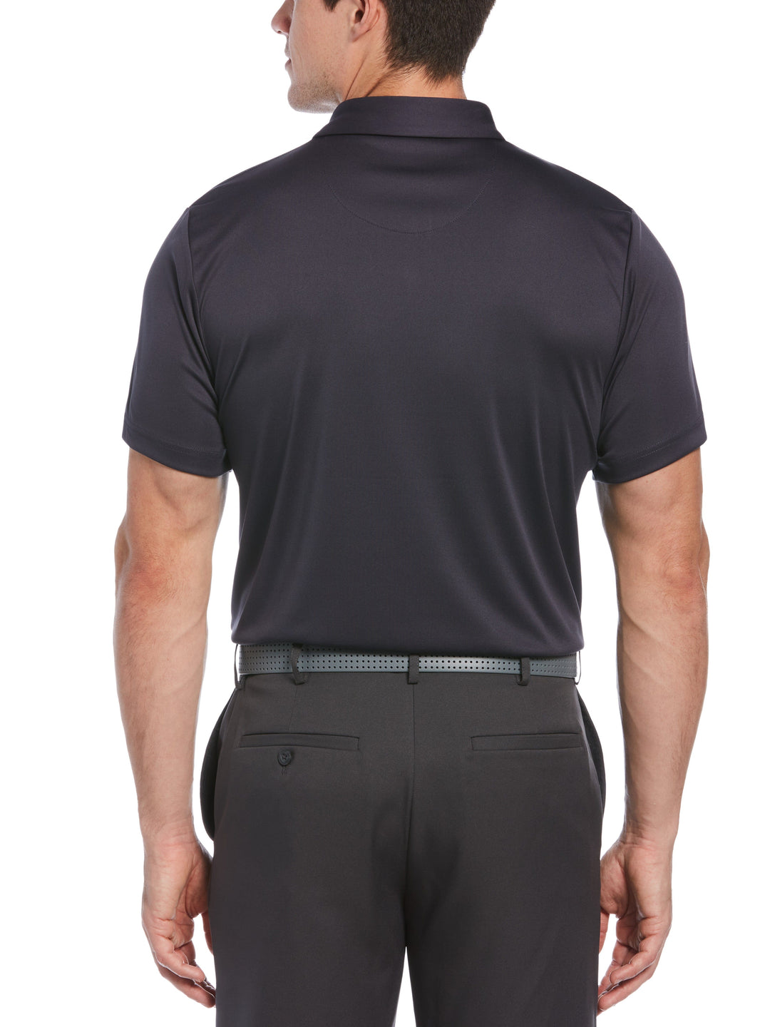 Men's Blocked Stripe Golf Polo