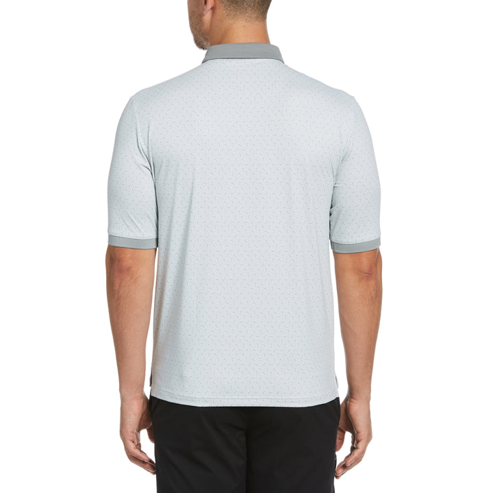 Bow-Tie Dobby Golf Polo (Pearl Blue) 