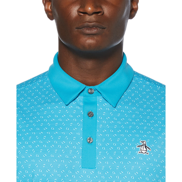 Bow-Tie Dobby Golf Polo (Caribbean Sea) 
