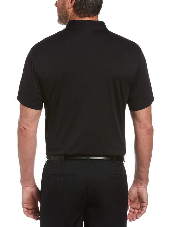 Men's Chest Block Golf Polo with Piping