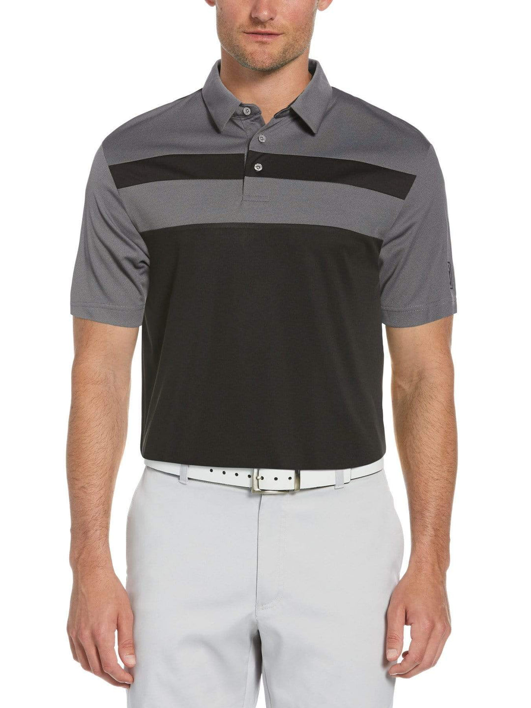 Men's Color Block Golf Polo