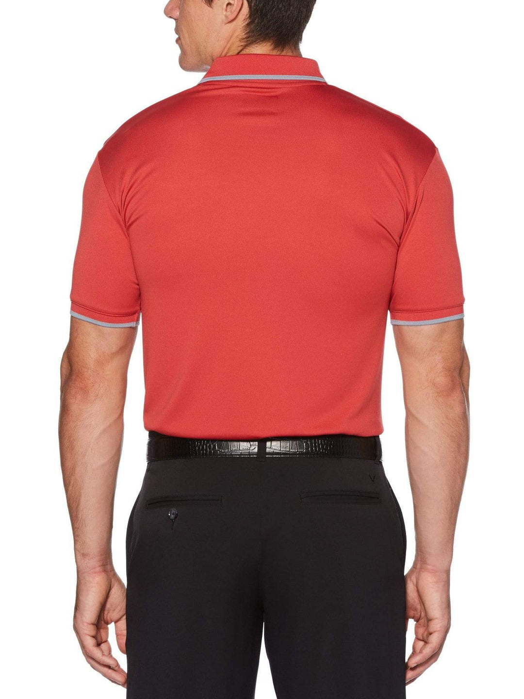 Men's Color Block Short Sleeve Polo