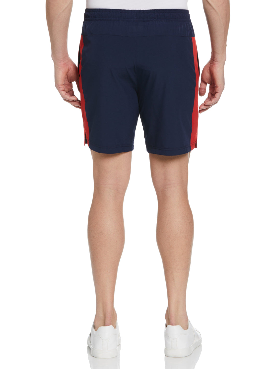 Color Blocked Pull-On Tennis Short (Peacoat) 