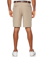 Men's Double Pleated Golf Short with Active Waistband