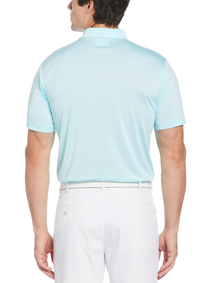 Feeder Stripe Golf Polo (Tanager Turquois) 