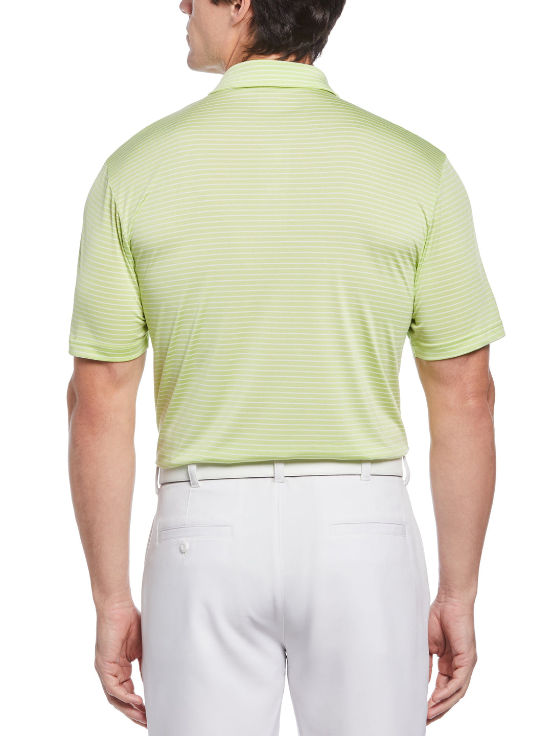 Feeder Stripe Golf Polo (Tomatillo) 
