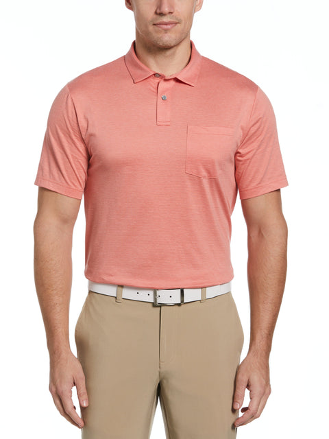 Fine Line Eco Golf Polo with Pocket (Lantana Htr) 