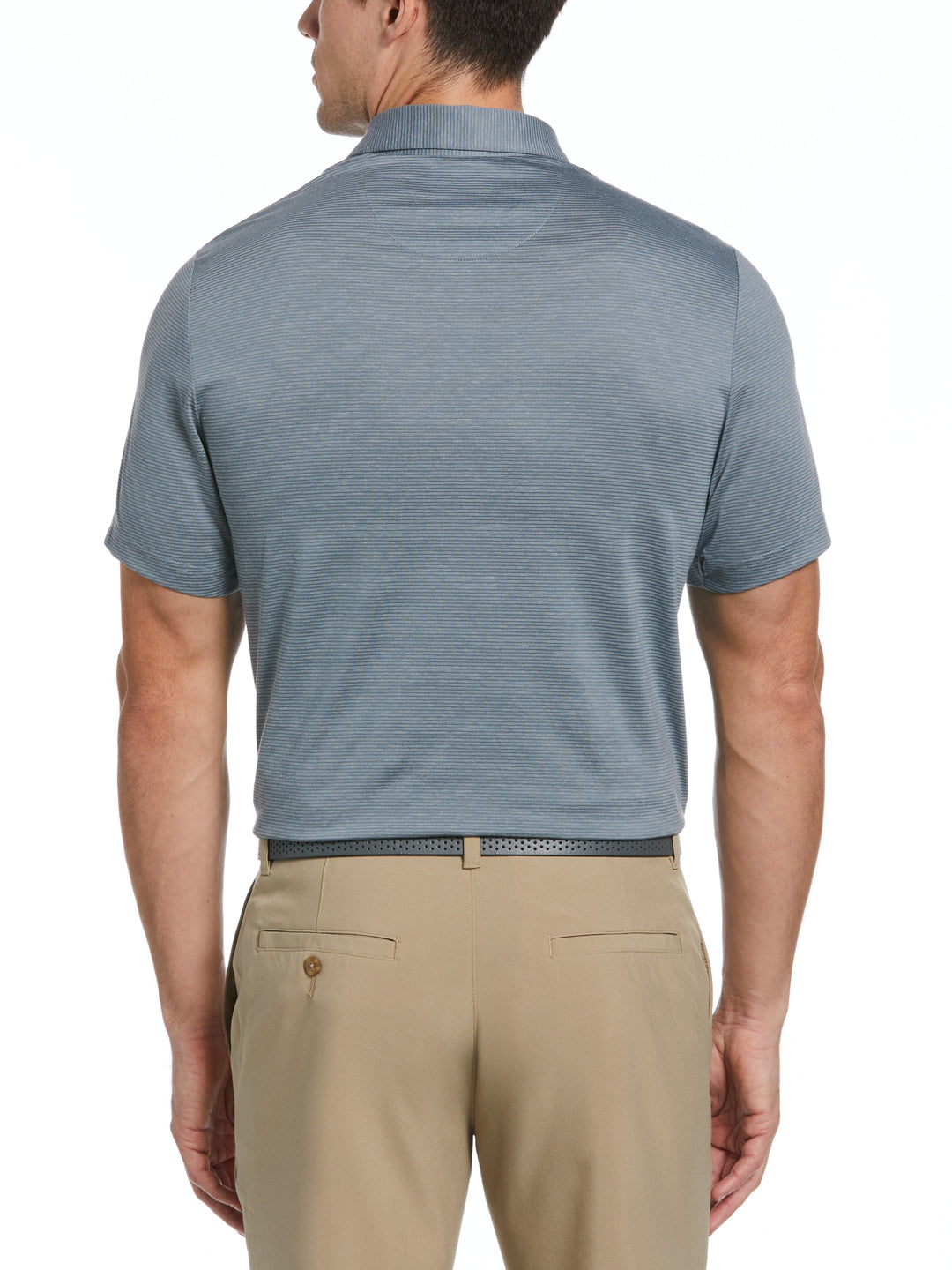 Fine Line Eco Golf Polo with Pocket (Flagstone Htr) 