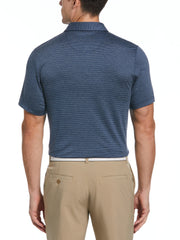 Fine Line Eco Golf Polo with Pocket (Insignia Bl Htr) 