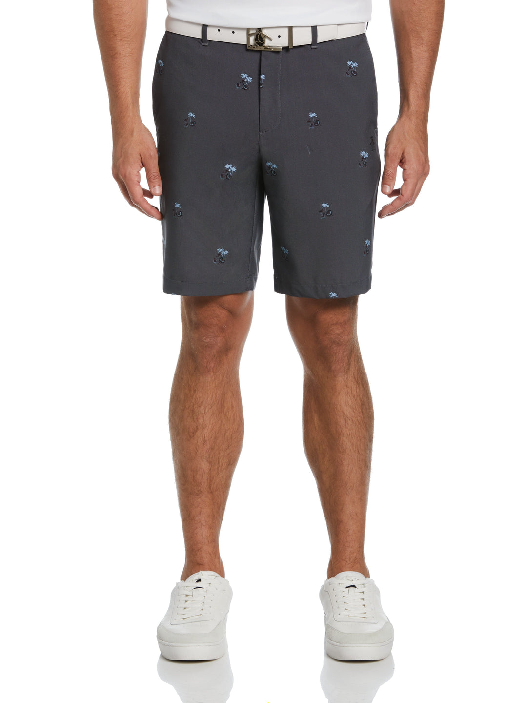 Men's Flat Front Novelty Print Golf Short