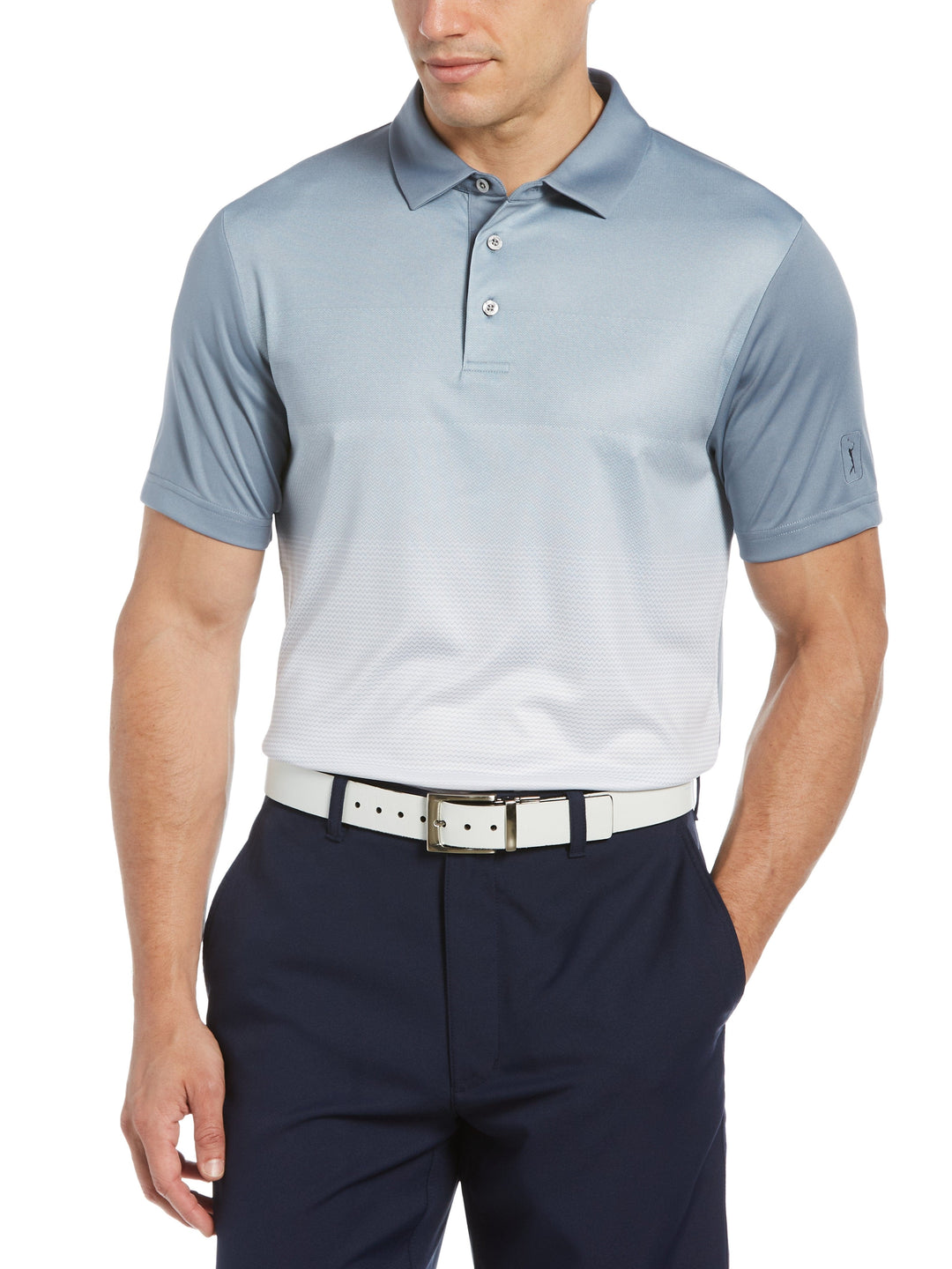 Men's Front Ombre Golf Polo