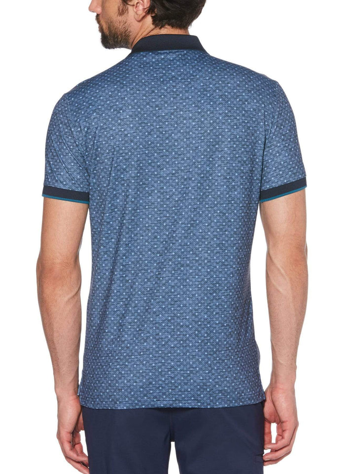 Men's Geo Printed Golf Polo