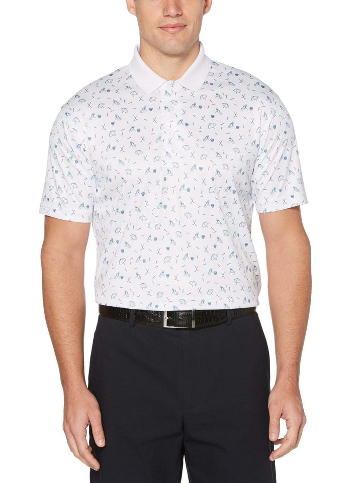 Men's Heritage Print Polo