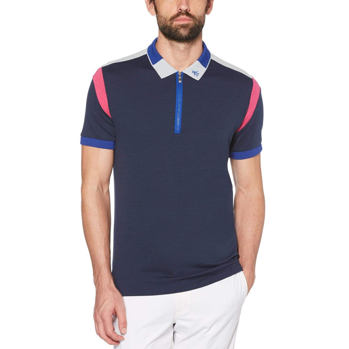 Men's Iconic Colorblock Golf Polo