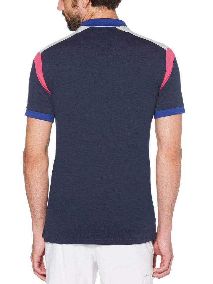 Men's Iconic Colorblock Golf Polo