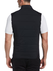 Insulated 70's Golf Vest (Caviar) 