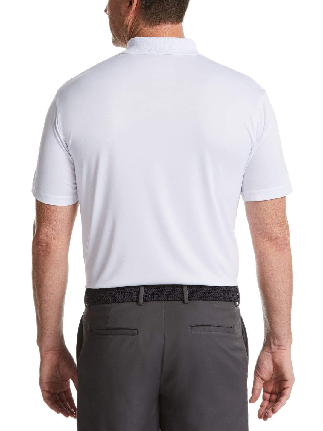 Men's Inverted Ombre Geo Print Polo