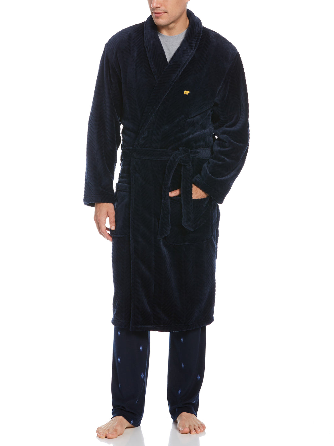 Jack Nicklaus Fleece Robe (Dress Blues) 