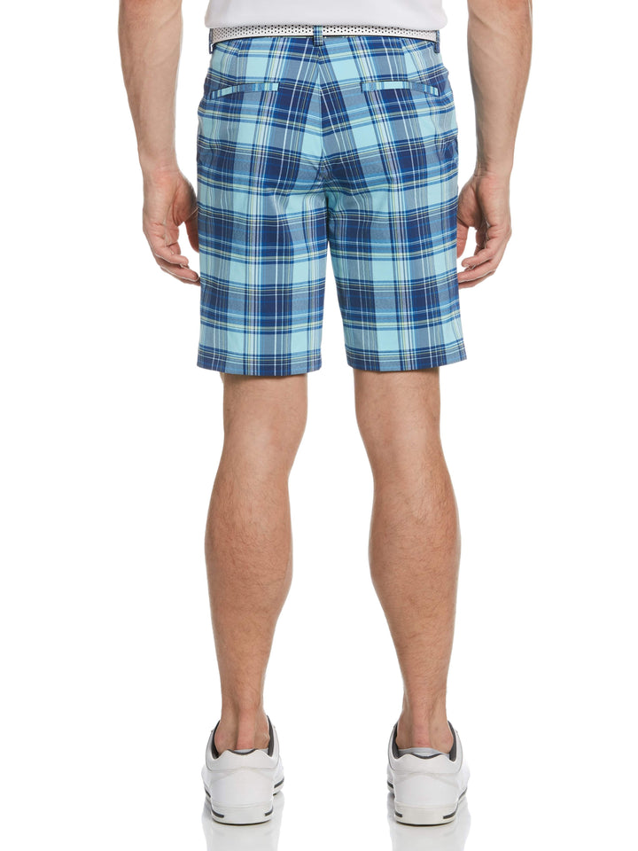 Men's Madras Short with Active Waistband