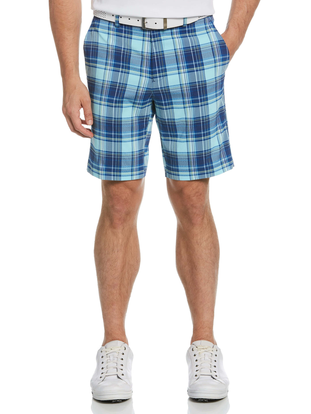 Men's Madras Short with Active Waistband