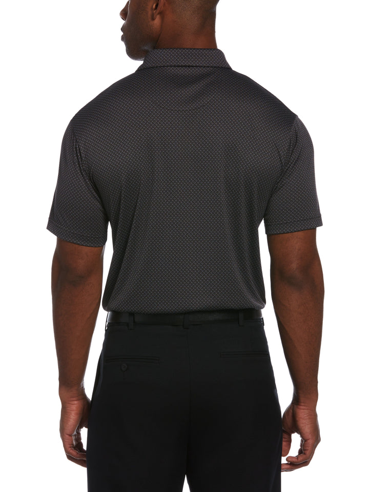 Men's Micro Geo Jacquard Golf Polo