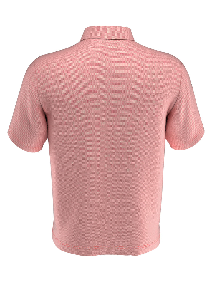 Men's Mini Geometric Jacquard Polo