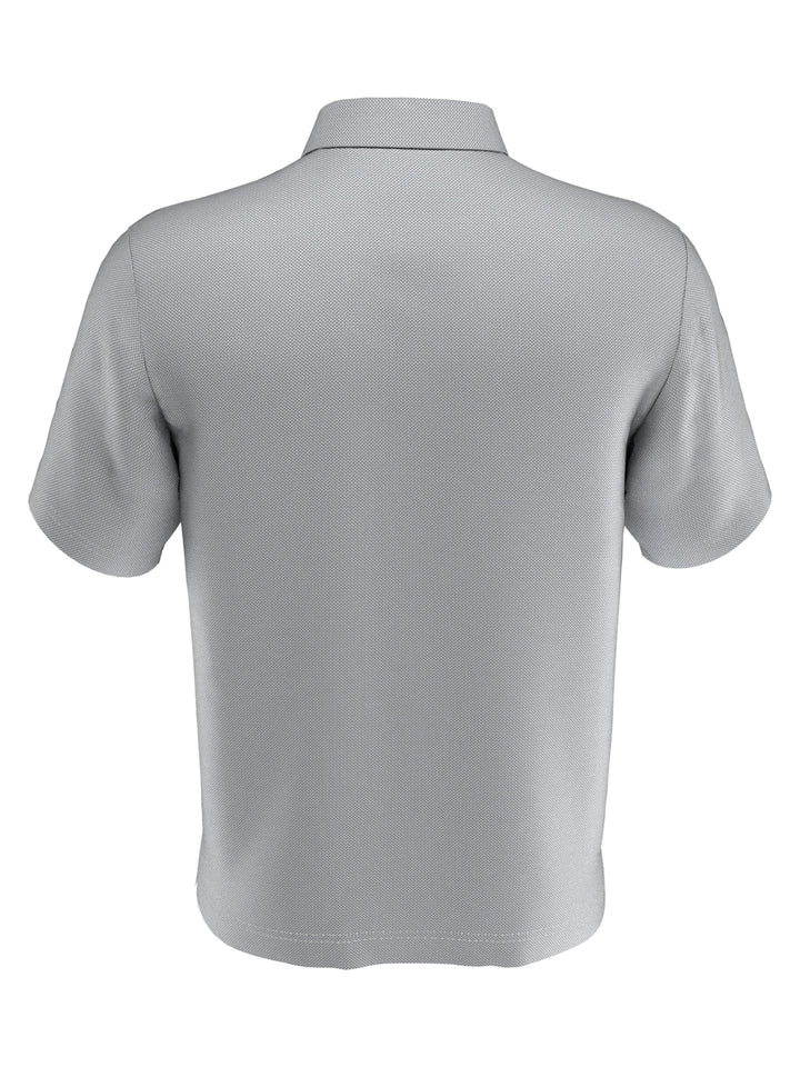 Men's Mini Geometric Jacquard Polo