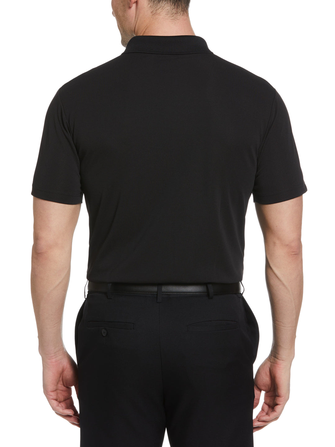 Men's Mini Ottoman Textured Polo