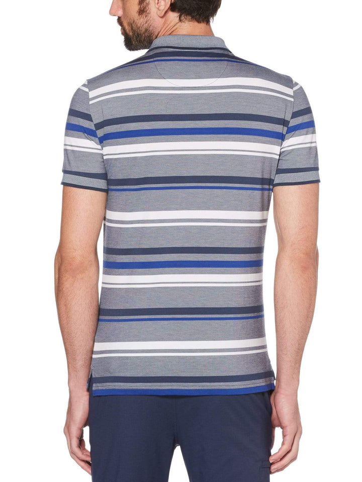 Men's Oxford Roadmap Stripe Golf Polo