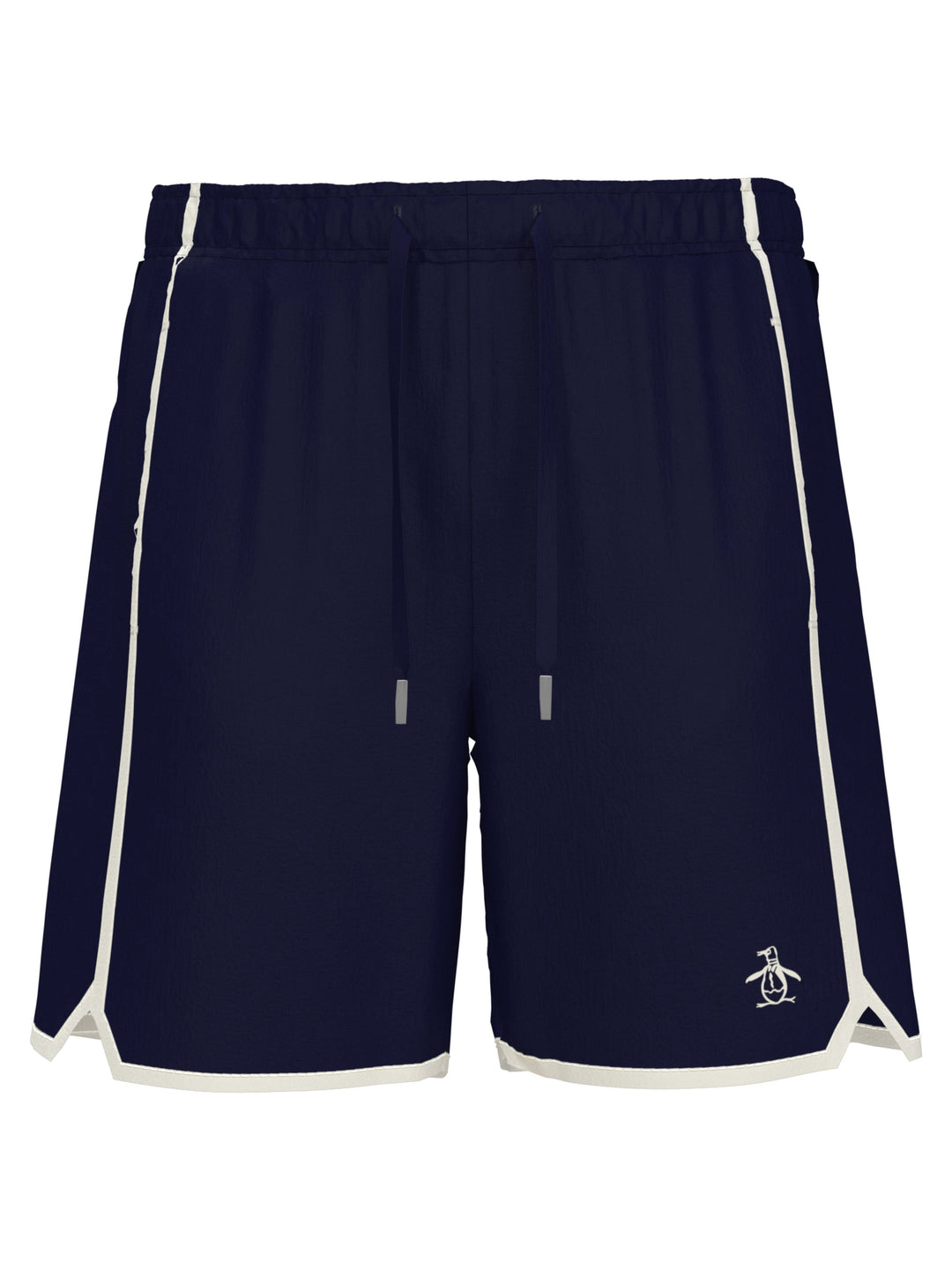Performance Color Block 7" Inseam Tennis Short with Lining (Black Iris) 